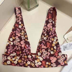 Billabong Women's Standard Field of Dreams Remi Plunge Bikini Top